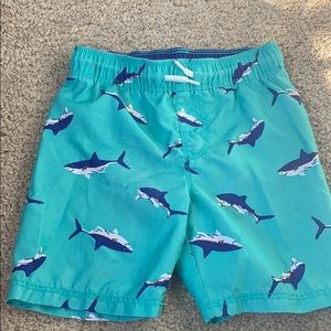 Shark Swim Trunks 3T